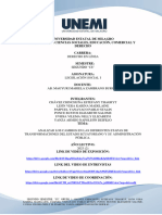 Legislación Trabajo de Investigación