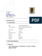 Bio Data Kapila