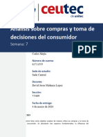 Análisis Sobre Compras y Toma de Decisiones Del Consumidor