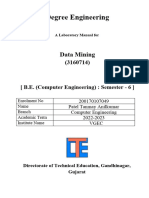 LabManual Data Mining Even 2023