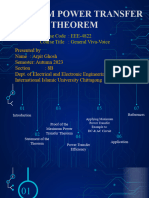 Maximum Power Transfer Theorem - Arpit