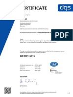 Care Chemicals - ISO 9001 (Global)