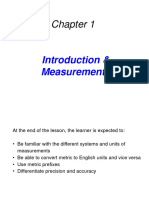 Chapter 1 Measurements