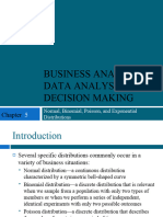 Normal, Binomial, Poisson, and Exponential Distributions