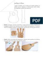 Guitarra de Cartón Paso A Paso