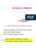 La Coopération Cellulaire: Pharma II Professeur Monique Capron Novembre 2008