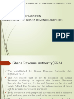 Management of Revenue Agencies