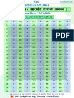 JPSC P-II Final Ans Key Set - ABCD by Team S4G ???