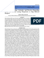 Assessing Knowledge, Attitudes, and Practices Regarding Sickle Cell Disease Among Outpatients at Jinja Referral Hospital