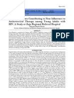 Exploring Factors Contributing To Non-Adherence To Antiretroviral Therapy Among Young Adults With HIV A Study at Jinja Regional Referral Hospital