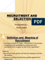 Recruitment and Selection