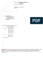 TD5 Architecture Des Ordinateurs