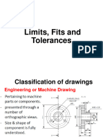 Limits Fits and Tolerances