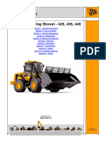 SM JCB 426 436 446 Wheeled Loader Service Repair Manual