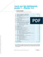 Actions Du Vent Sur Les Bâtiments Selon L'eurocode 1 - Partie 1-4