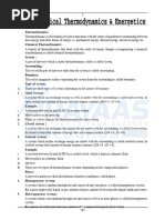 Chemical Thermodynamics - PLPN MhtCet