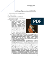 Tema 3. Crisis Del Antiguo Regimen en Espa A 1808 1833.