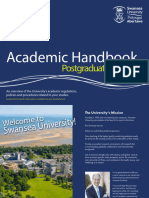 Academic Handbook Postgraduate Taught PGT