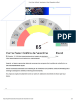 1 - Como Fazer Gráfico de Velocímetro No Excel - Engenheira Do Excel