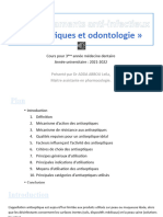 Antiseptique en Odontologie 2022