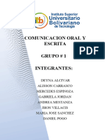 Comunicación Oral