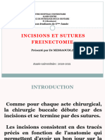 Incision Et Suture