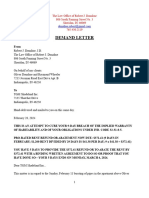 Demand Letter