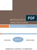 Motivação e Aprendizagem