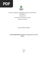 Instituto Federal de Educação, Ciência E Tecnologia de Pernambuco Campus Ipojuca Coordenação Da Licenciatura em Química Licenciatura em Química