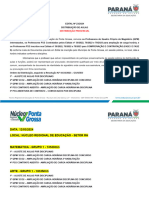 Distribuição Presencial: Comprovação E Contratação (Fase I E Fase II)