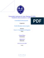 Tarea Unidad II Contabilidad Gubernamental