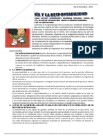 4to - Tema 2 LA AUTONOMÍA Y LA RESPONSABILIDAD