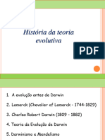 Aula 2 - História Das Teorias Evolutivas