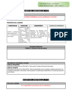 Dpcc. Sesion de Aprendizaje 11 Julio