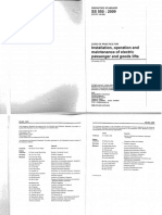 SS 550 - 2009 - Installation Operation Mtce of Elec Passenger Goods Lifts