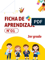 Ficha de Aprendizaje N°1 - 3er Grado