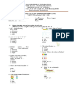 Soal SAS 1 B. Inggris Kelas 1 Edit Novita