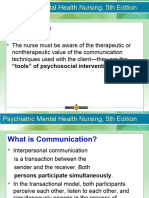 Therapeutic Communication