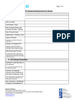 Questionnaire For ETP