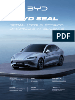 Byd Seal: Sedán 100% Eléctrico Dinámico E Inteligente