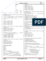 Lista 01 Português Ortografia