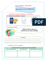 Ficha Cyt Mart 16 Nutrentes de Los Alimentos