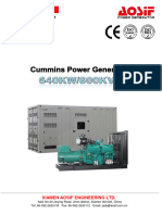 Catalogue May Phat 800KVA Cummins