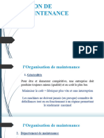 Gestion de Lamaintenance