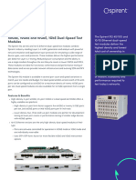 DS Spirent fX2 Dual Speed Test Module