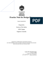 Design Fires Practice Note