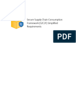 Secure Supply Chain Consumption Framework (S2C2F) Simplified Requirements