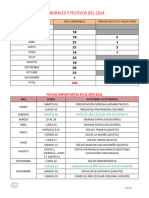 Calendario Escolar 2024