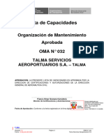 OMA 32 Lista de Capacidades