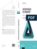 Métaphysique Du Paradoxe: La Connaissance Paradoxale La Connaissance Paradoxale